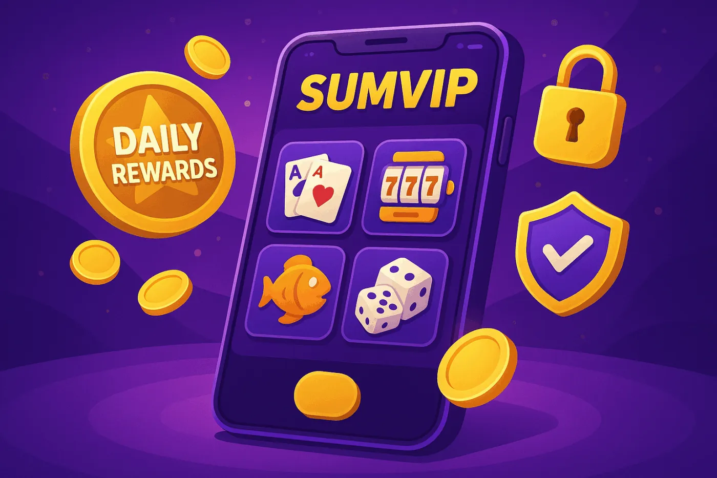 SUMVIP - cổng game đổi thưởng với hệ sản phẩm đa dạng
