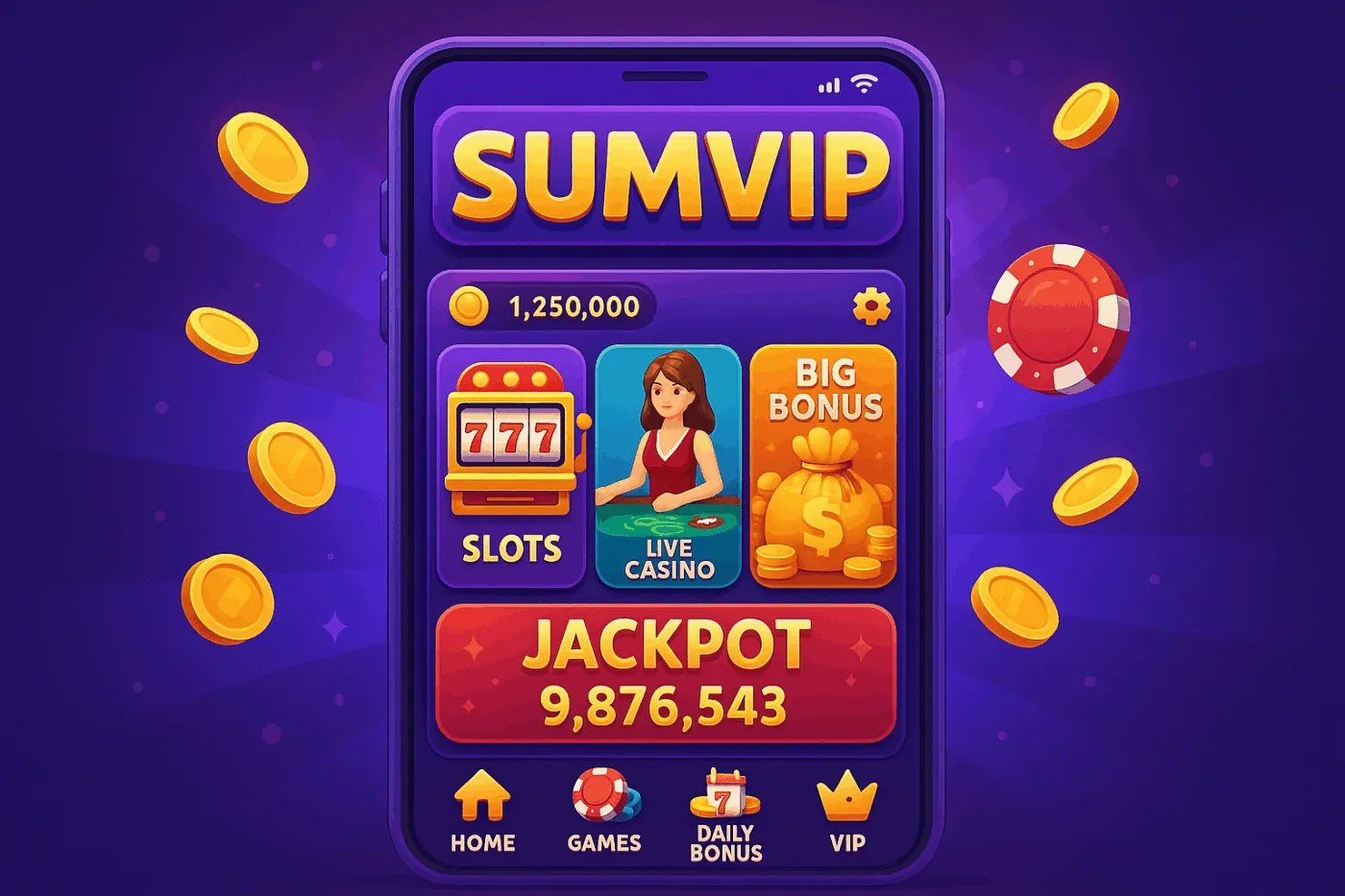 Hệ sinh thái game đổi thưởng đa dạng tại SUMVIP